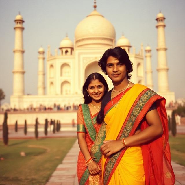 Meena traveling in India